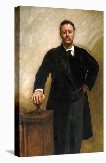 Theodore Roosevelt, 1903-John Singer Sargent-Stretched Canvas