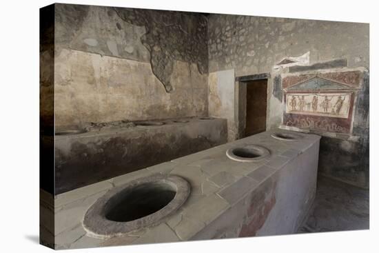 Thermopolium of Vetutius Placidus, Roman Ruins of Pompeii, Campania, Italy-Eleanor Scriven-Premier Image Canvas