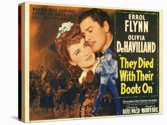 They Died with Their Boots On, 1941-null-Stretched Canvas