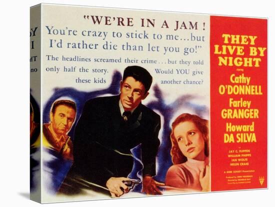 They Live by Night, 1948-null-Stretched Canvas