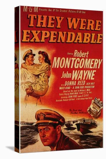 They Were Expendable, 1945-null-Stretched Canvas