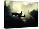 Thick Cloud Cover US Navy Douglas SBD "Dauntless" Torpedo Dive Bombers on Japanese Held Wake Island-null-Premier Image Canvas