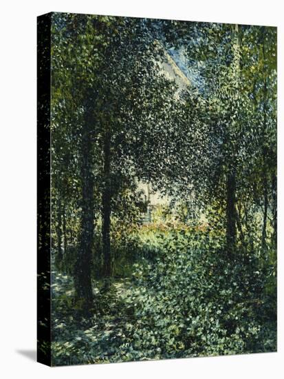 Thicket: the House of Argenteuil; Les Broussailles: La Maison D'Argenteuil, 1876-Claude Monet-Premier Image Canvas