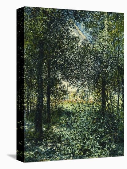 Thicket: The House of Argenteuil-Claude Monet-Premier Image Canvas