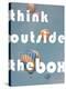 Think Outside the Box-Don Grall-Stretched Canvas