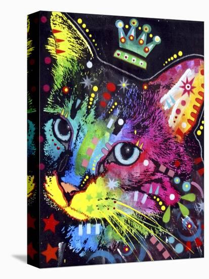 Thinking Cat Crowned-Dean Russo-Premier Image Canvas