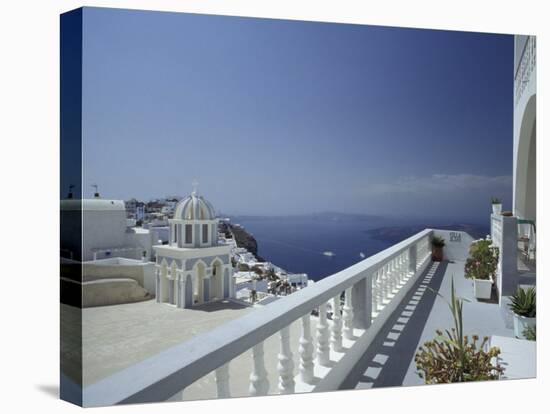 Thira and the Caldera, Santorini, Cyclades Islands, Greece-Michele Molinari-Premier Image Canvas