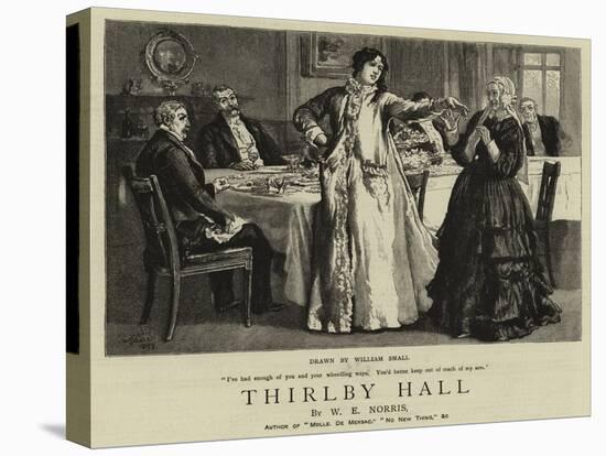 Thirlby Hall-William Small-Premier Image Canvas