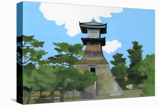 This Place is Kotohira of Japan, 2016 (Painting)-Hiroyuki Izutsu-Premier Image Canvas