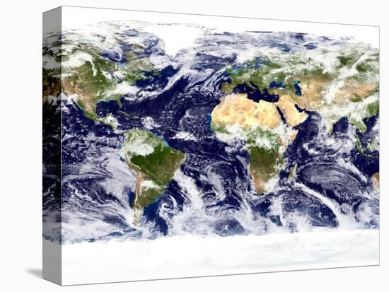 This Spectacular Image is the Most Detailed True-Color Image of the Entire Earth to Date-Stocktrek Images-Premier Image Canvas