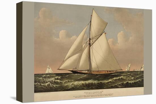 Thistle: Cutter Yacht-null-Stretched Canvas