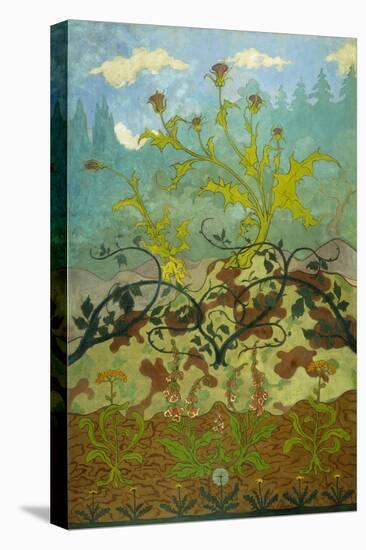 Thistles and Foxglove; Chardons Et Digitales, 1899-Paul Ranson-Premier Image Canvas