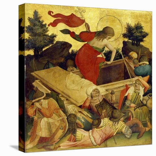 Thomas-Altar, 1424-1436. Auferstehung Christi-Master Francke-Premier Image Canvas