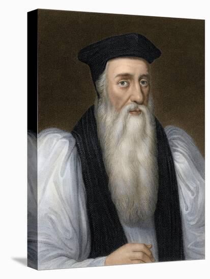 Thomas Cranmer, Archbishop of Canterbury, Executed for Heresy under Mary I-null-Premier Image Canvas