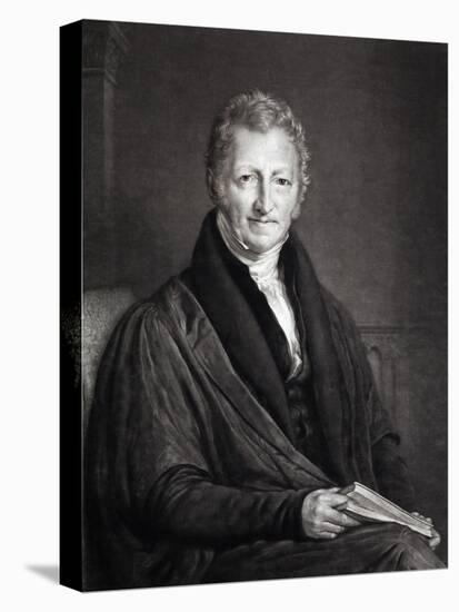 Thomas Malthus Portrait Population-Paul Stewart-Premier Image Canvas
