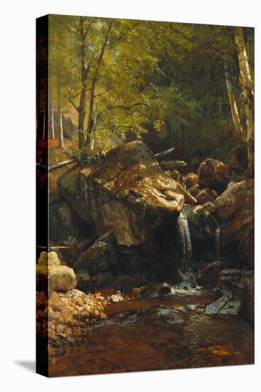 Thompson Cascade, White Mountains-Albert Bierstadt-Premier Image Canvas