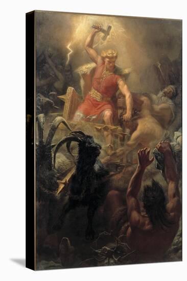 Thor's Fight with the Giants, 1872-Marten Eskil Winge-Premier Image Canvas