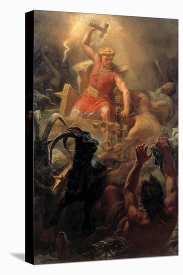 Thor's Fight with the Giants-Marten Eskil Winge-Premier Image Canvas