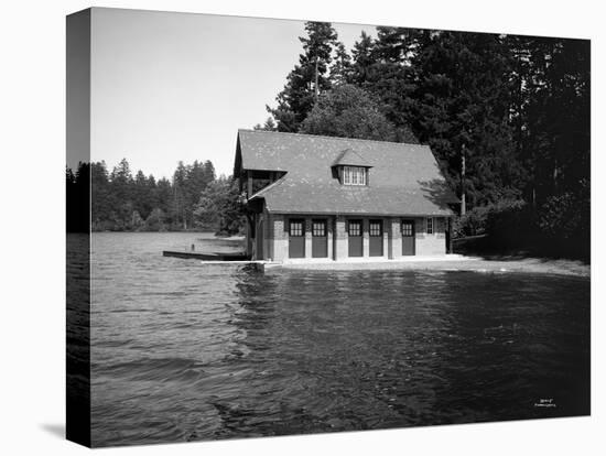 Thornewood Castle Boathouse, Lakewood, WA, 1916-Ashael Curtis-Premier Image Canvas