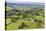 Thorpe Village, Elevated View from Thorpe Cloud, Spring, Near Dovedale, Peak District-Eleanor Scriven-Premier Image Canvas