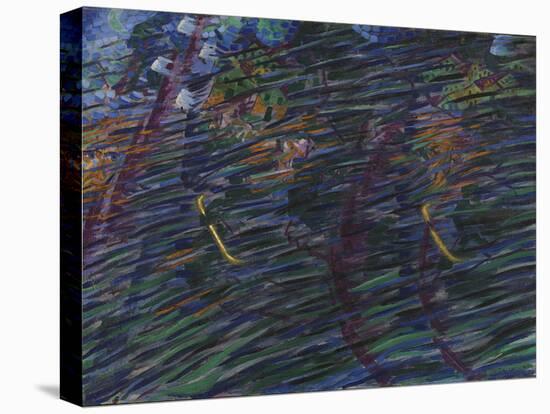 Those Who Go or Study for "States of Mind" - "Those Who Start" or Those Who Go-Umberto Boccioni-Premier Image Canvas