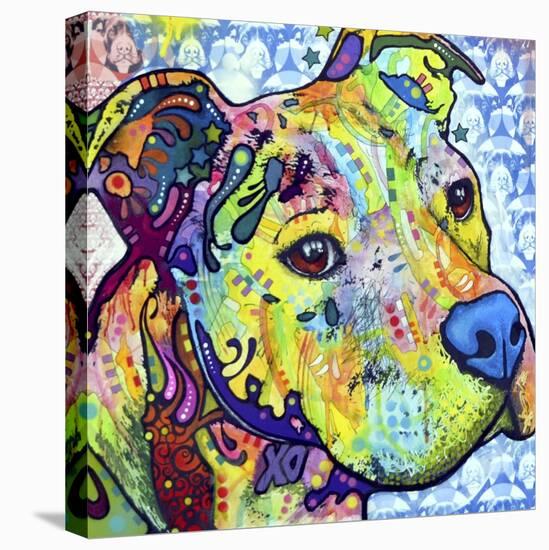 Thoughtful Pit Bull This Years Love 2013 Part 2-Dean Russo-Premier Image Canvas