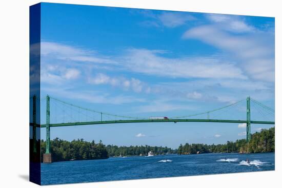 Thousand Islands international bridge in Ontario, Canada-null-Premier Image Canvas