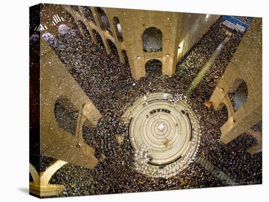 Thousands Attend Mass in Aparecida Do Norte, Brazil, October 12, 2006-Victor R. Caivano-Premier Image Canvas