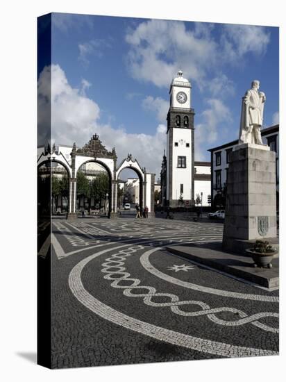 Three Arches, Ponta Delgada, Sao Miguel Island, Azores, Portugal-De Mann Jean-Pierre-Premier Image Canvas