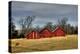 Three Barns, Kansas, USA-Michael Scheufler-Premier Image Canvas