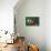 Three Christmas Bulbs-null-Stretched Canvas displayed on a wall