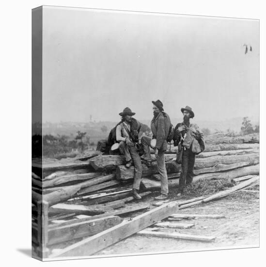 Three Confederate Prisoners, Gettysburg, Pennsylvania-null-Premier Image Canvas