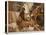 Three Dachshunds Have a Great Time with Master's Papers-null-Premier Image Canvas