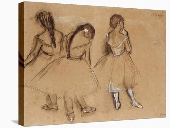 Three Dancers-Edgar Degas-Premier Image Canvas