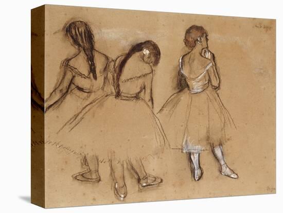 Three Dancers-Edgar Degas-Premier Image Canvas