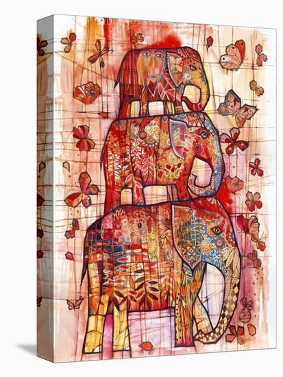 Three Elephants-Oxana Zaika-Premier Image Canvas