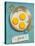 Three Fried Eggs, Guete-null-Stretched Canvas