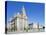 Three Graces Buildings, Pierhead, UNESCO Site, Liverpool, Merseyside, England, UK-Neale Clark-Premier Image Canvas