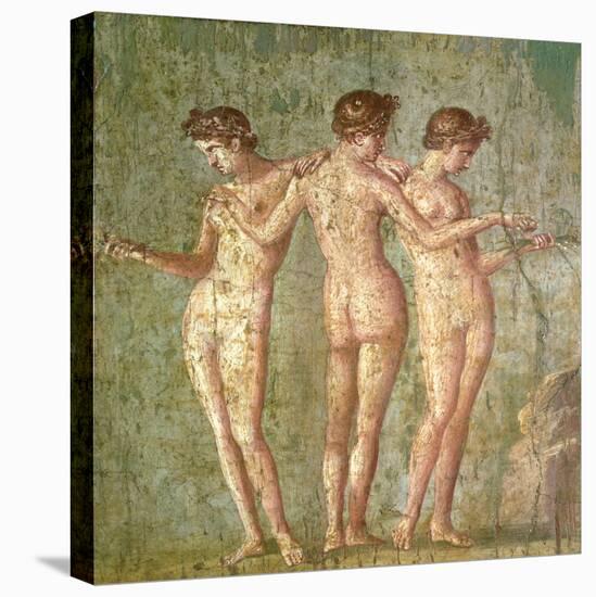 Three Graces, from Pompeii-null-Premier Image Canvas