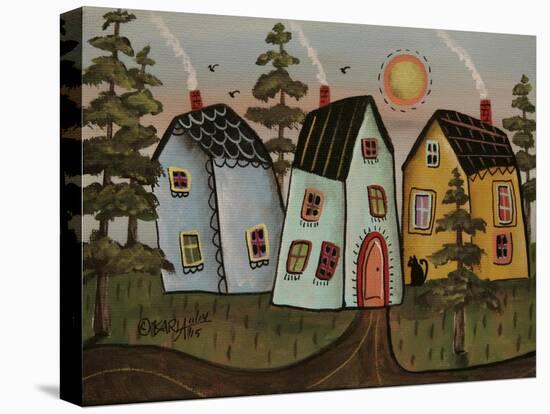 Three Houses 1-Karla Gerard-Premier Image Canvas