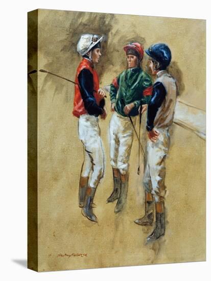 Three Jockeys-Henry Koehler-Stretched Canvas