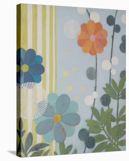 Three Kimonos Left-Sally Bennett Baxley-Stretched Canvas