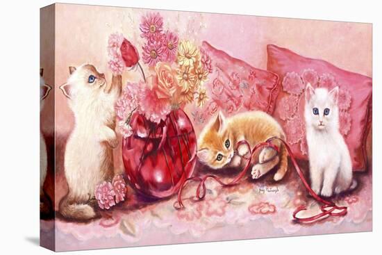 Three Kittens-Judy Mastrangelo-Premier Image Canvas