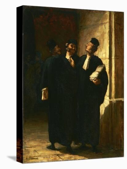 Three Lawyers-Honor‚ Daumier-Premier Image Canvas