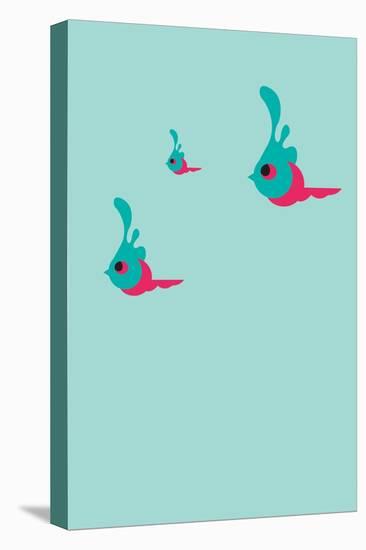 Three Little Birds Annimo-null-Stretched Canvas