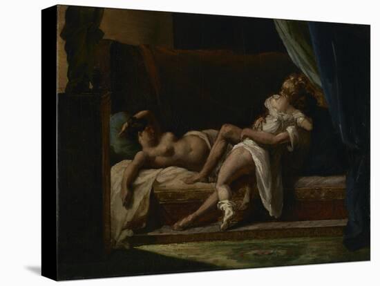 Three Lovers, 1817-20-Theodore Gericault-Premier Image Canvas