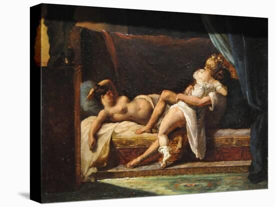 Three Lovers (L'Amour À Troi), 1818-1820-Théodore Géricault-Premier Image Canvas