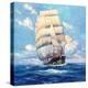 "Three Masted Schooner,"March 1, 1932-Anton Otto Fischer-Premier Image Canvas