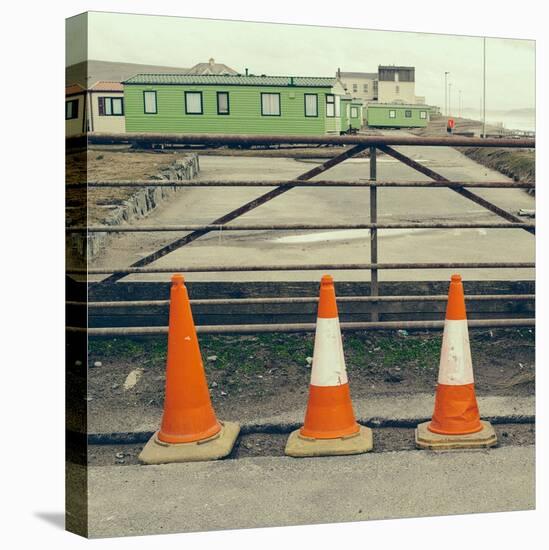 Three Red Cones-Clive Nolan-Premier Image Canvas