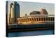 Three Rivers Stadium on Ohio River, Cincinnati, OH-null-Premier Image Canvas